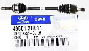 Półoś napędowa przednia lewa 495012H011 Hyundai/Kia