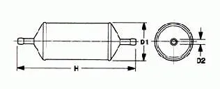 Filtr paliwa 8671017076 Renault (RVI)