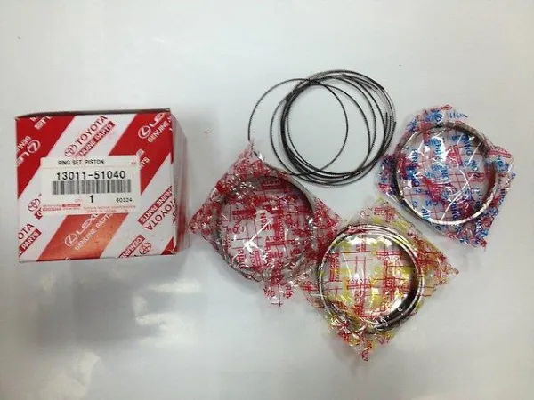 Zestaw pierścieni tłokowych do silnika, STD 1301151040 Toyota