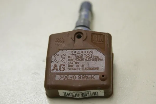 Czujnik ciśnienia w oponach 13348393 Opel
