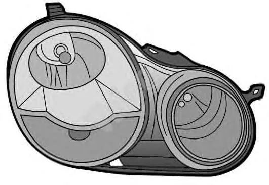 Reflektor prawy 88184 VALEO