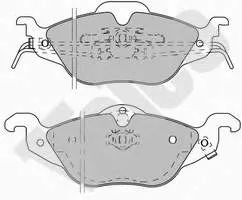 Klocki hamulcowe przednie tarczowe 9195144 General Motors