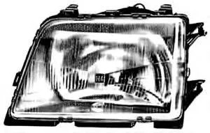 Reflektor prawy Opel Ascona C