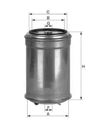 Filtr paliwa WK8421 Mann-Filter