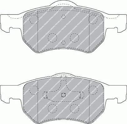 Klocki hamulcowe przednie tarczowe K05072216AA Fiat/Alfa/Lancia
