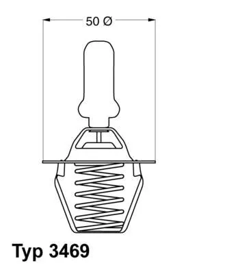 Termostat 528486J Vernet