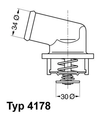 Termostat 417892D Wahler