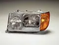 Szkło reflektora lewego Mercedes E T124