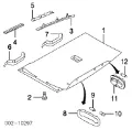 Żarówka oświetlenia wnętrza/kabiny E5RY13466B Ford