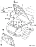Żarówka oświetlenia wnętrza/kabiny N0177532 VAG