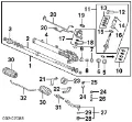 Zestaw naprawczy maglownicy (mechanizmu) (zestaw uszczelniaczy) 06532ST0000 Honda