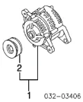 Alternator 31100PND004 Honda