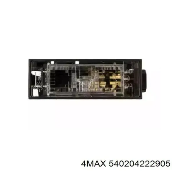 Lampa oświetlenia tylnej tablicy rejestracyjnej 42945005 AND