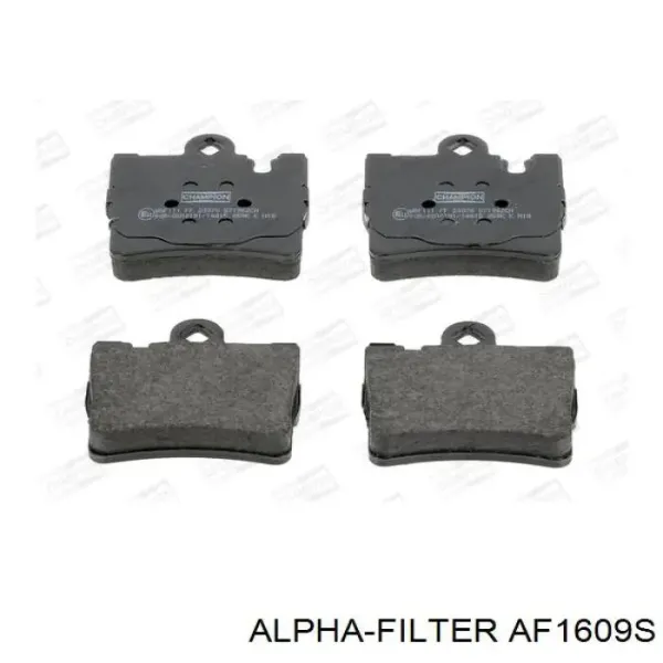Filtr powietrza AF1609S Alpha Filter