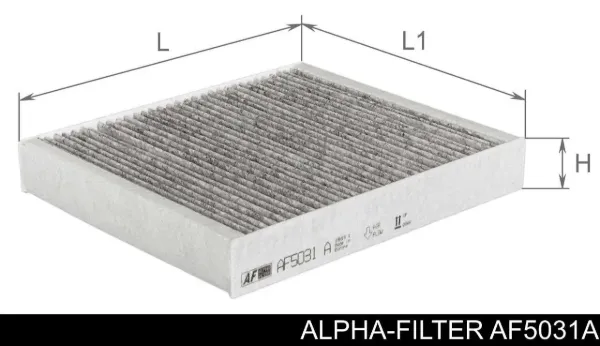 Filtr kabiny AF5031A Alpha Filter