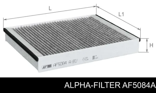 Filtr kabiny AF5084A Alpha Filter