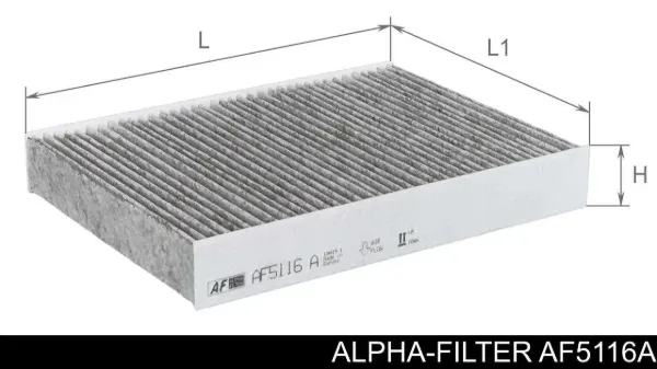 Filtr kabiny AF5116A Alpha Filter