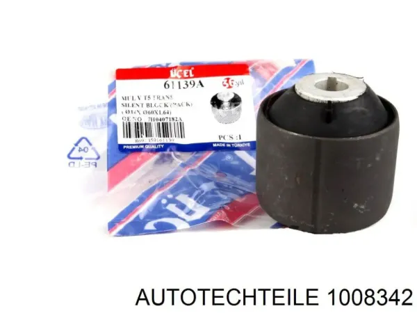Chłodnica nagrzewnicy (ogrzewacza) 1008342 Autotechteile