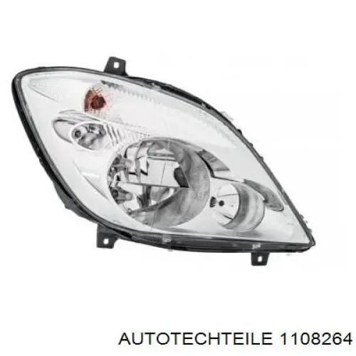 Reflektor prawy 1108264 Autotechteile