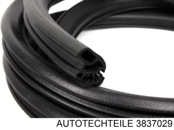 Uszczelka drzwi przednich lewych (na drzwiach) 3837029 Autotechteile