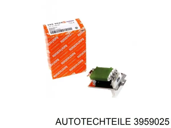Rezystor wentylatora nagrzewnicy (ogrzewacza kabiny) 3959025 Autotechteile