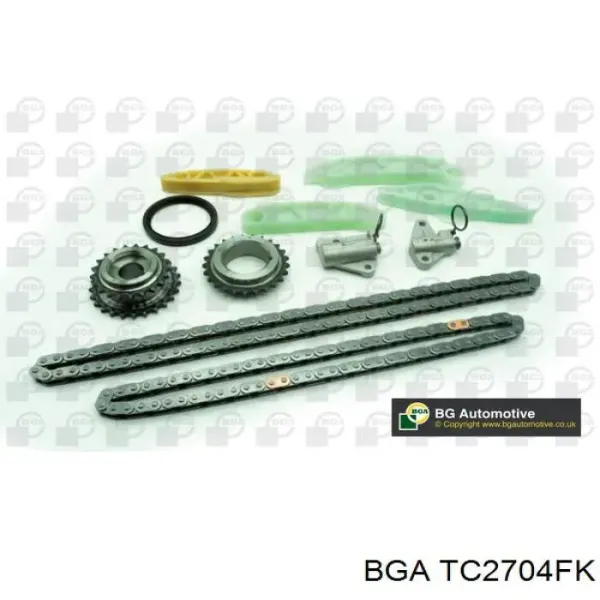 Łańcuch rozrządu, zestaw BGA TC2704FK cena, od