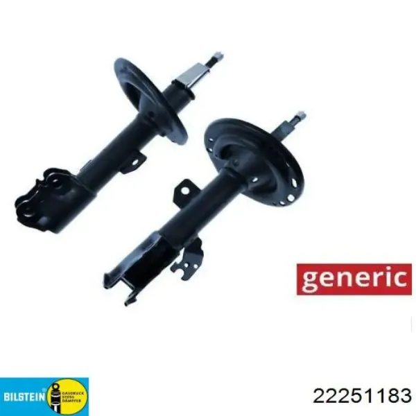 Amortyzator przedni 1628564680 Peugeot/Citroen