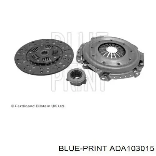 Zestaw sprzęgła (3 części) ADA103015 Blue Print