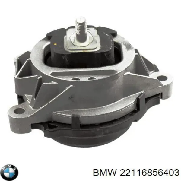 Poduszka (podpora) silnika lewa 22116856403 BMW