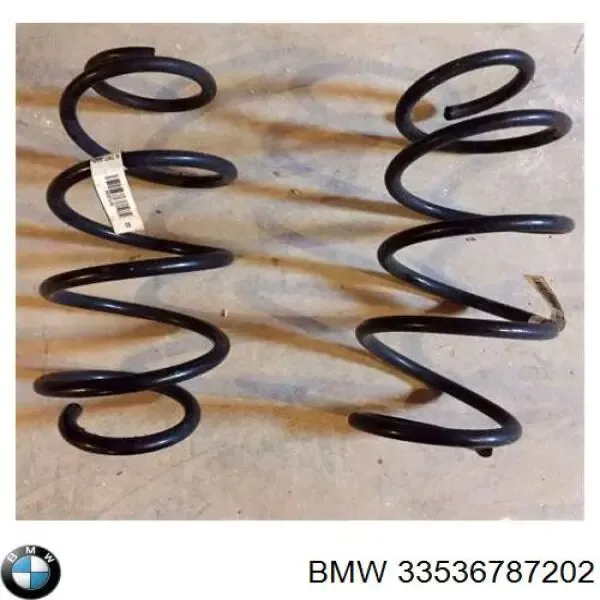 Sprężyna tylna 33536787202 BMW