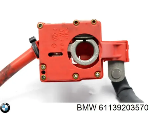 Kabel klemy plusowej akumulatora 61139203570 BMW
