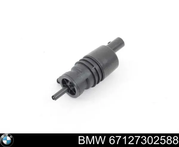 Pompka spryskiwacza szyby przedniej 67127302588 BMW