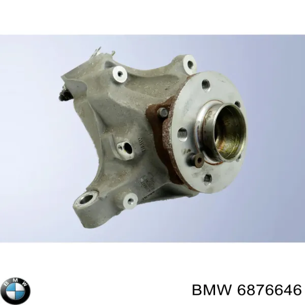 Czop (zwrotnica) przedni prawy 6876646 BMW