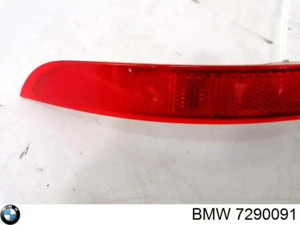Lampa odblaskowa zderzaka tylnego lewa 7290091 BMW