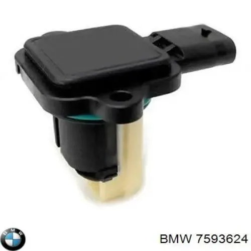 Czujnik przepływu powietrza, przepływomierz powietrza M.A.F. 7593624 BMW