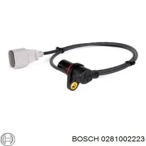 Czujnik położenia wału korbowego 0281002223 Bosch