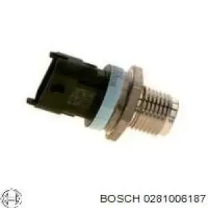 Czujnik ciśnienia paliwa 281006187 Bosch