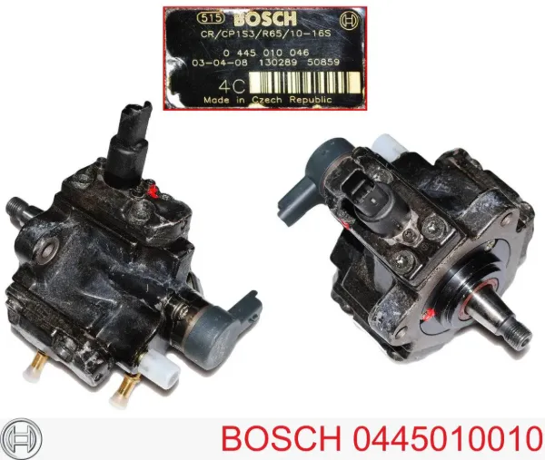 Pompa wtryskowa wysokiego ciśnienia 0445010010 Bosch