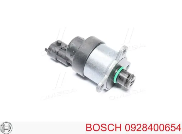 Zawór regulacji ciśnienia (zawór redukcyjny pompy wtryskowej) System Common-Rail 0928400654 Bosch