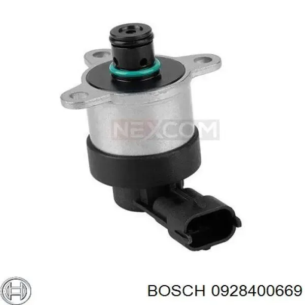 Zawór regulacji ciśnienia (zawór redukcyjny pompy wtryskowej) System Common-Rail 0928400669 Bosch