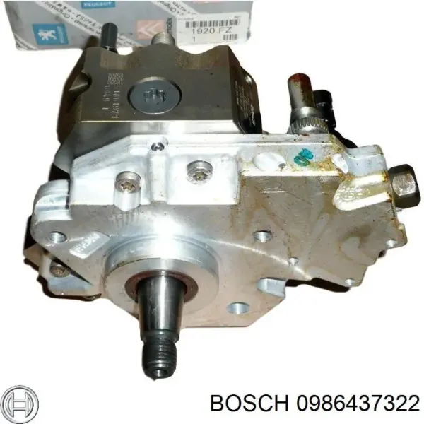Pompa wtryskowa wysokiego ciśnienia 0986437322 Bosch