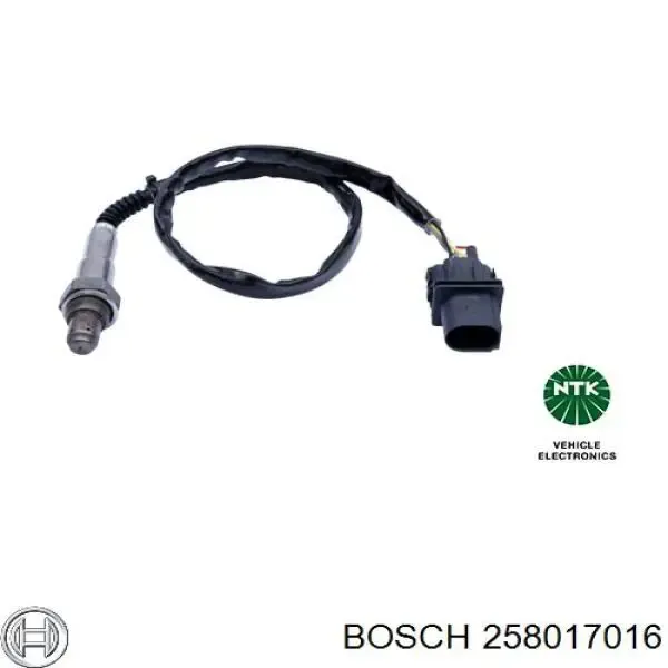 Sonda lambda czujnik tlenu przed katalizatorem 258017016 Bosch