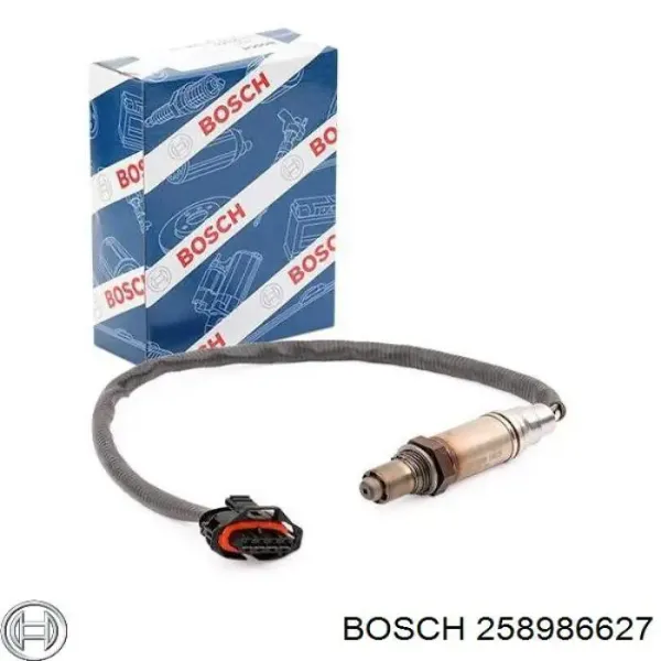 Sonda lambda, czujnik tlenu 258986627 Bosch