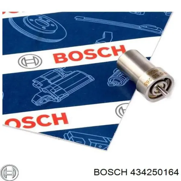 Rozpylacz wtrysku diesla 434250164 Bosch