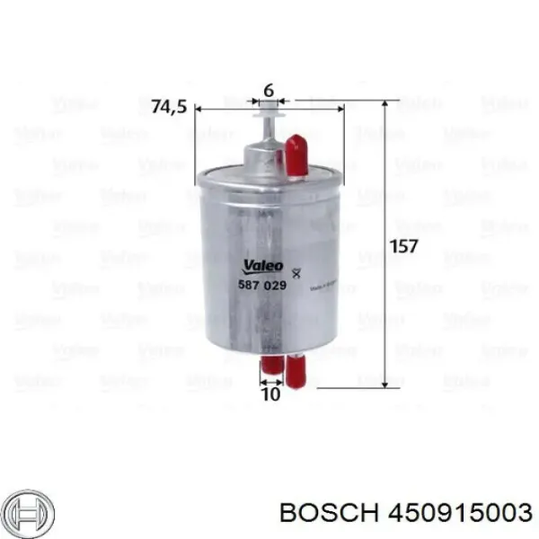 Filtr paliwa 450915003 Bosch