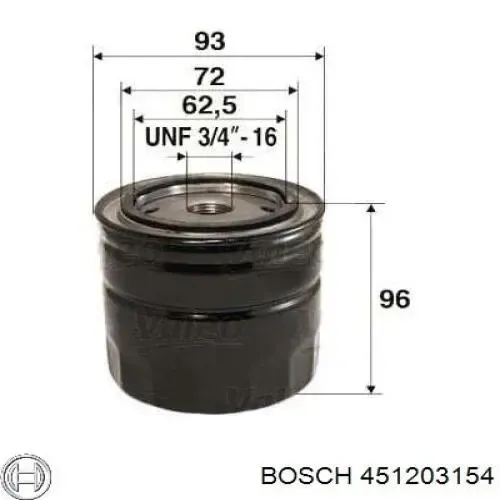 Filtr oleju 451203154 Bosch