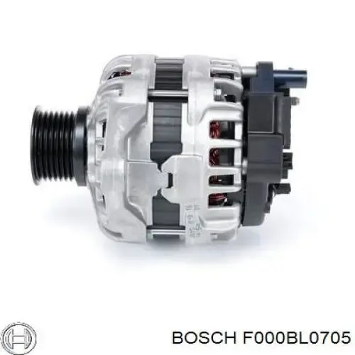 Alternator F000BL0705 Bosch