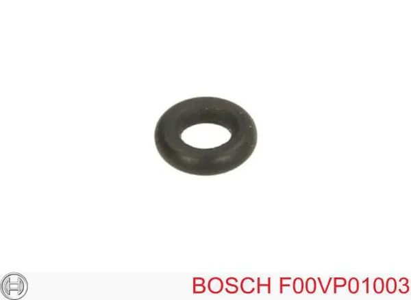 Pierścień uszczelniający króciec rury tłocznej wtryskiwacza F00VP01003 Bosch