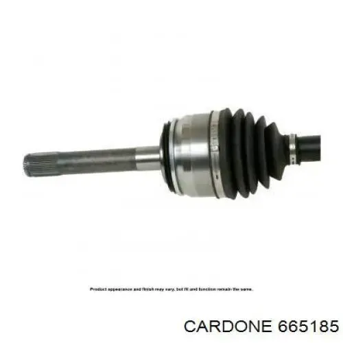 Półoś napędowa przednia 665185 Cardone