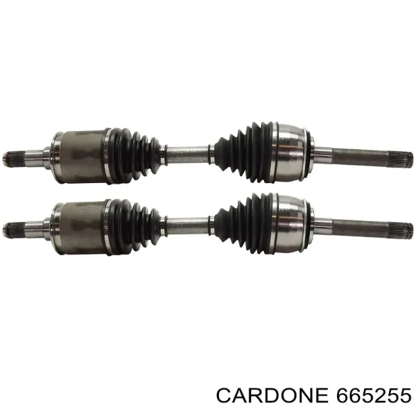 Półoś napędowa przednia lewa 665255 Cardone